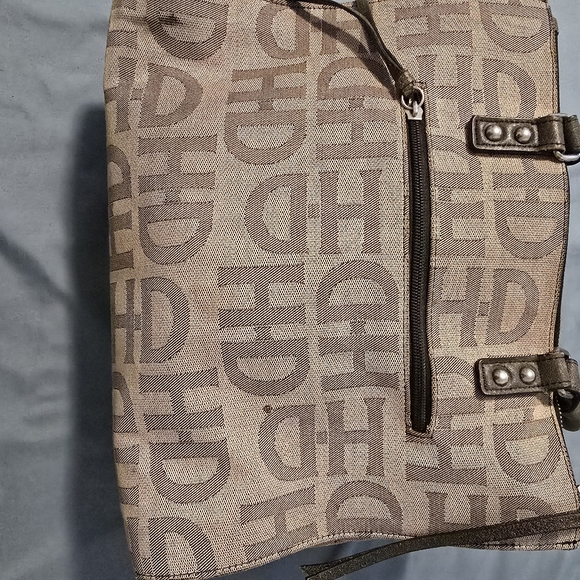 Harley-Davidson Tan and Brown Shoulder Bag - Picture 8 of 8